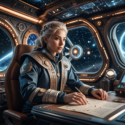 Writing omegaverse fanfic in space